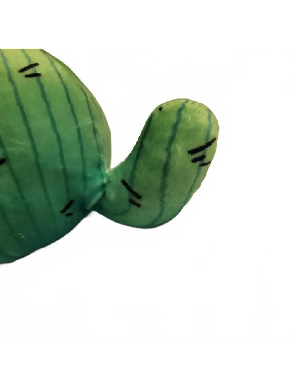 Huggzeez Soft Cuddly Plush Green Cactus Pillow with Arms and Smiling Face